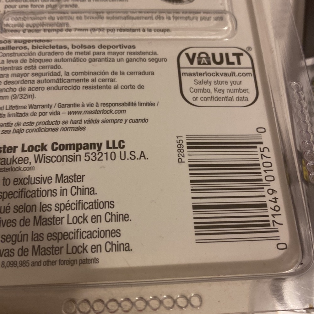 Master locks - Picture 2 of 2